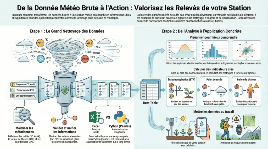 Exploitation Données Station Météo : Analysez Comme un Pro